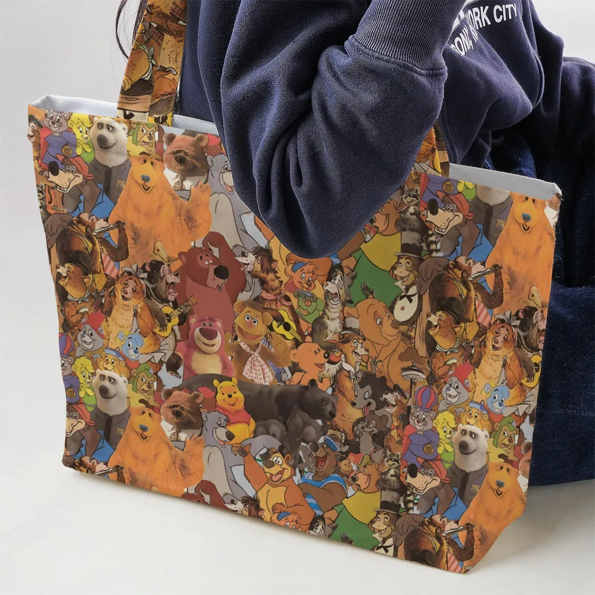 Bear Squad Large Tote Bag