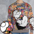 Popeye The Sailor Man All-over Print Sweatshirt