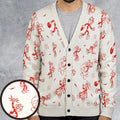 Vintage Style Nostalgic Reddy Kilowatt Cardigan