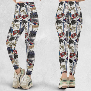 The Polar Express Christmas Movie Legging
