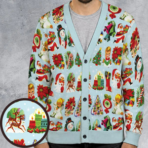 60s christmas decorations Cardigan