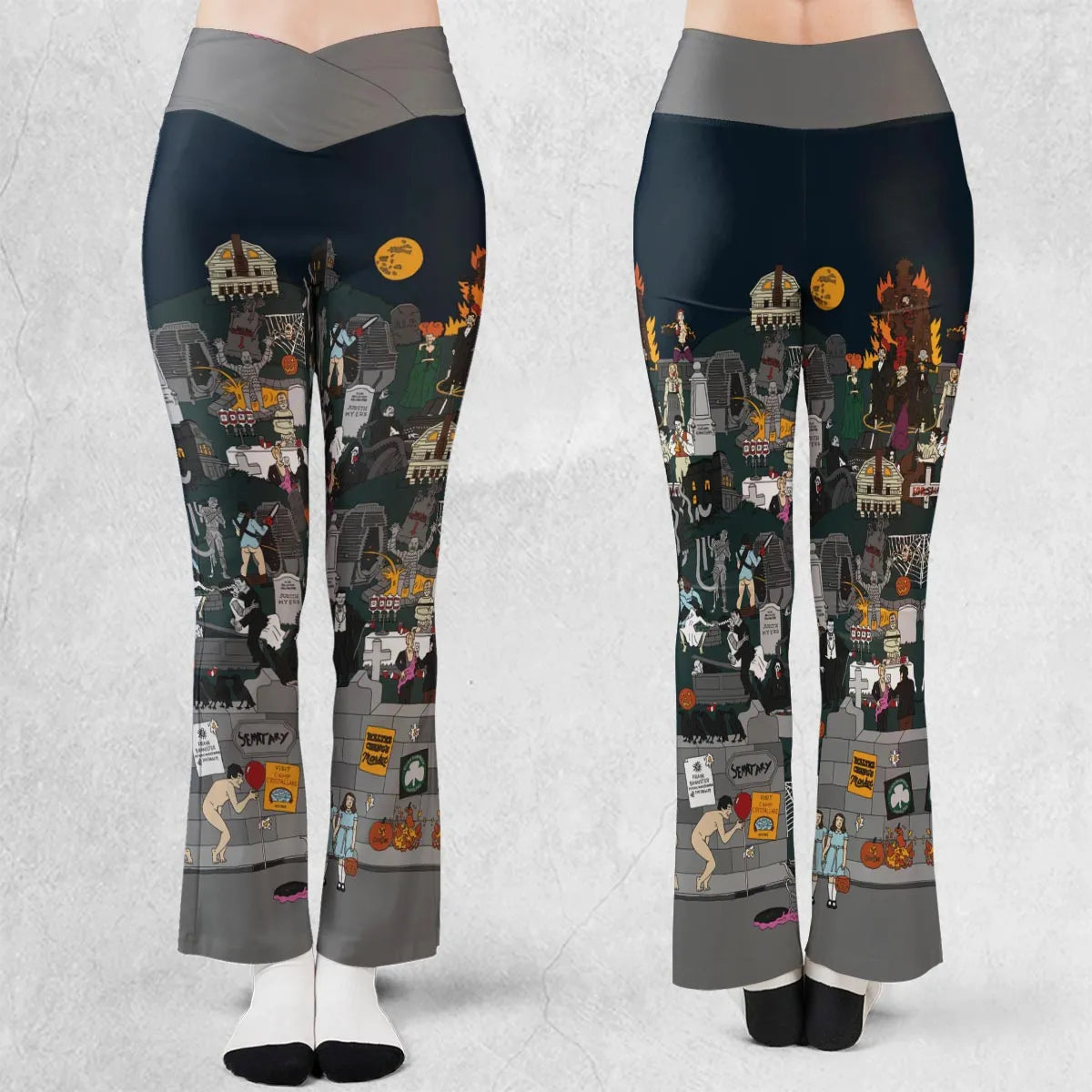 Horror Street Flare Leggings