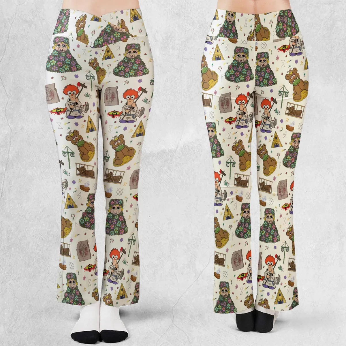 Festivites Midsommar Muppet Babies Flare Leggings