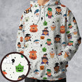 Memorable Friends McNugget Buddies Mcdonalds 1992 All-over Print Hoodie