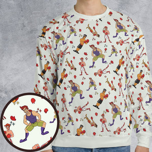 All-over Print Sweatshirt - PP97TX1P -  - 1