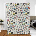 Chris Farley Matt Foley Motivational SNL Fleece Blanket