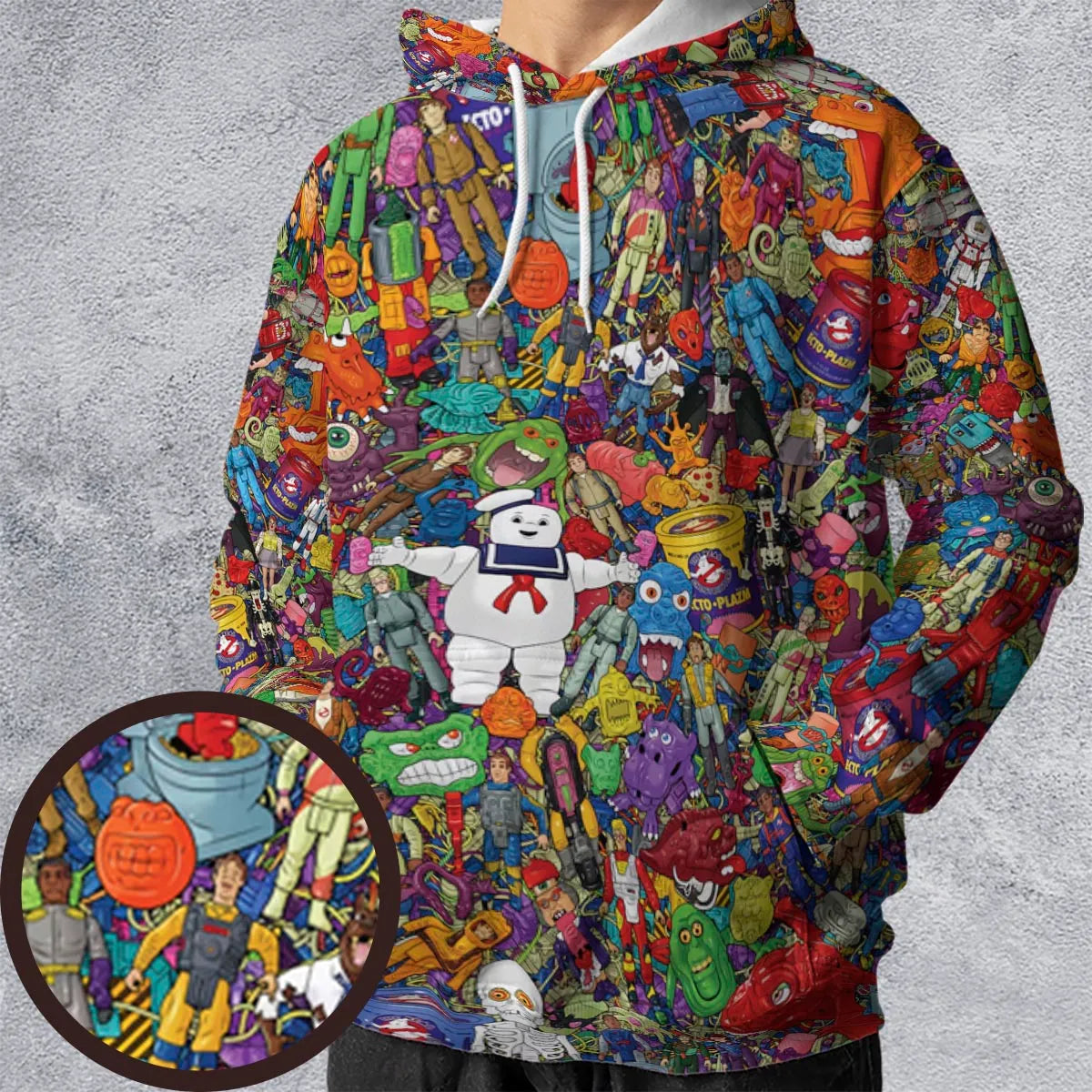 Ghostbusters Toybox All-over Print Hoodie