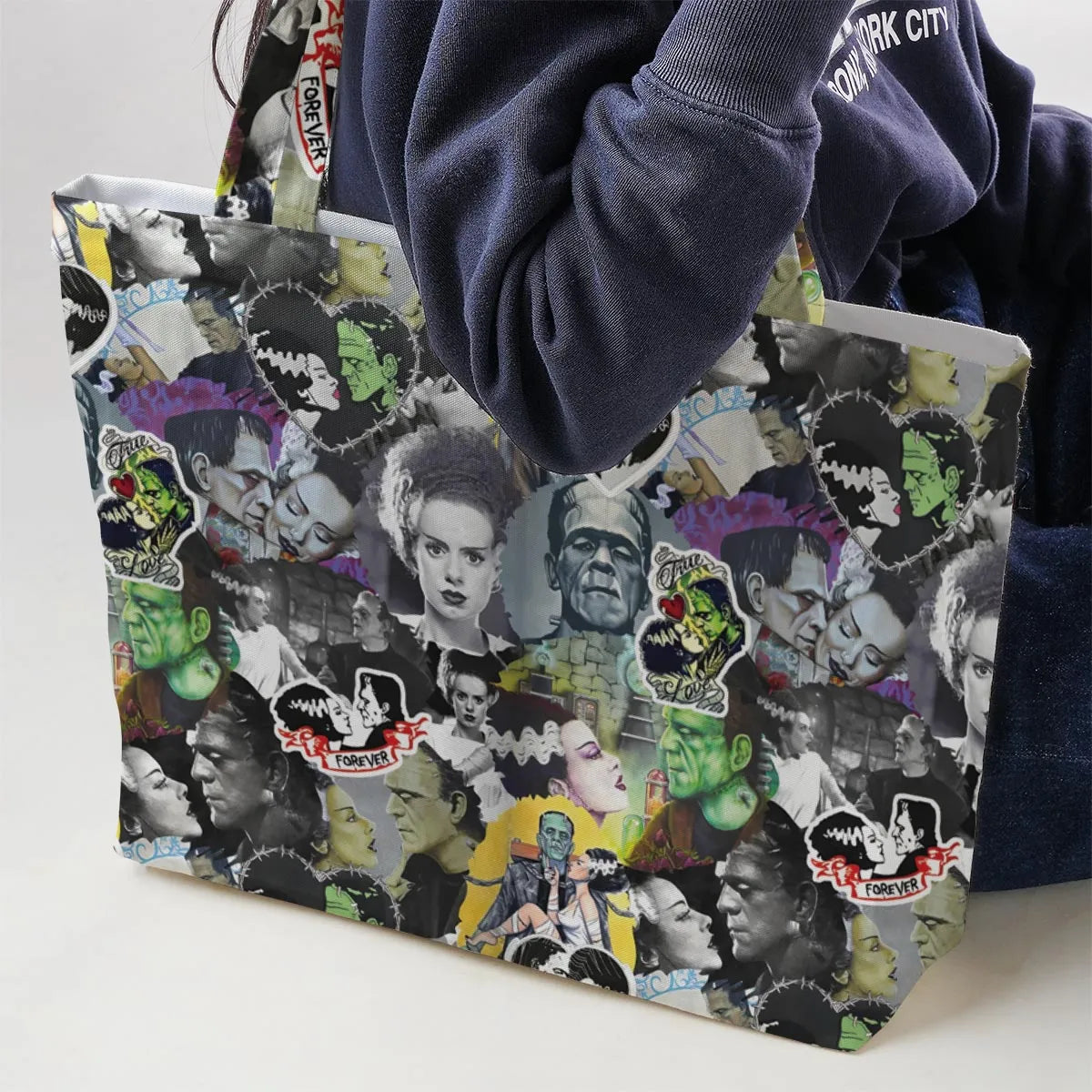 Forever Frankenstein Large Tote Bag