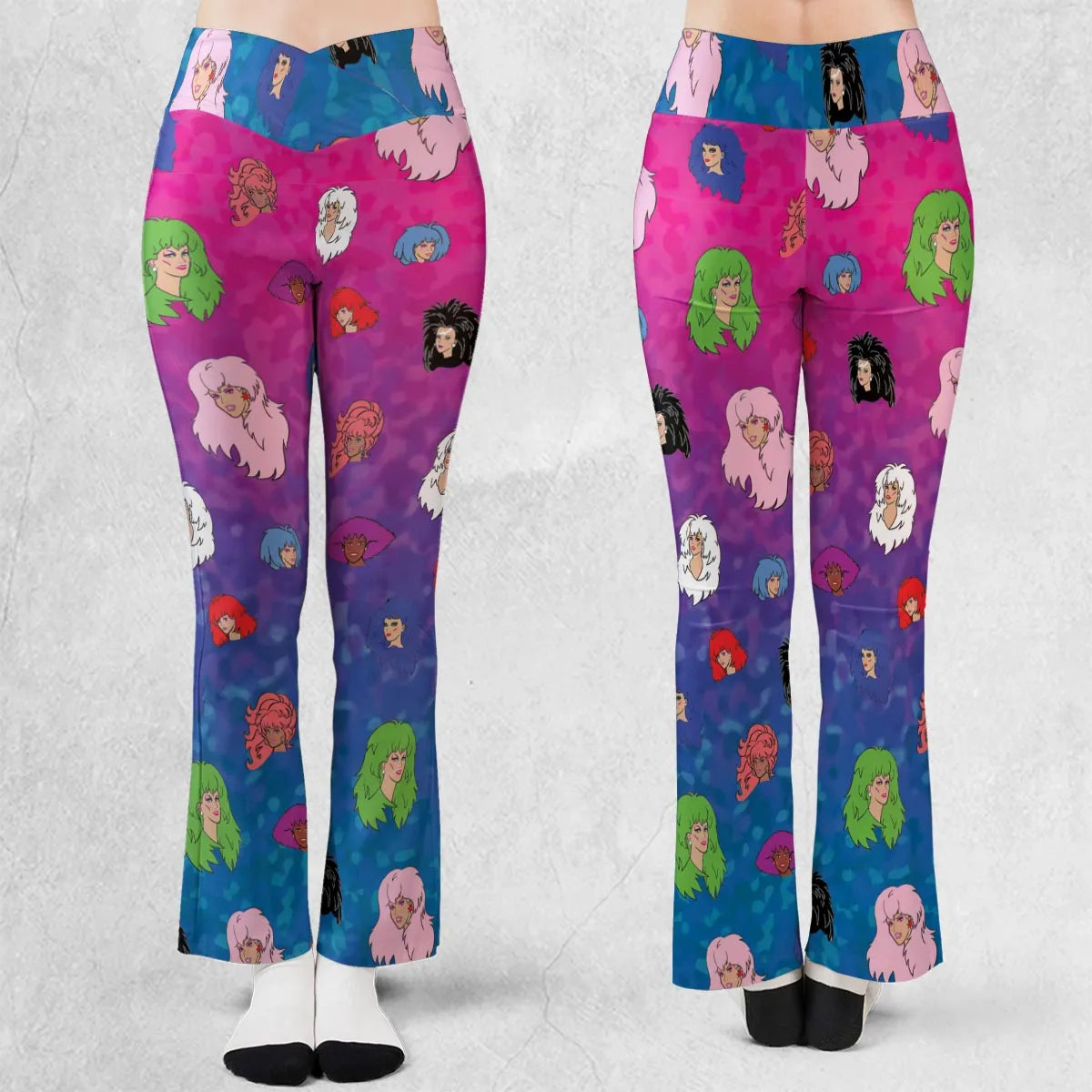 Misfits and Hologram  Jem and the Holograms Flare Leggings