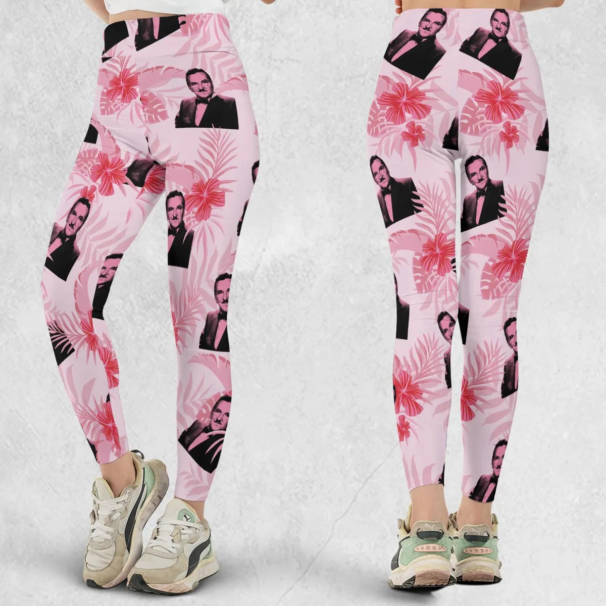 The Andy Griffith Show Pink Pattern Legging