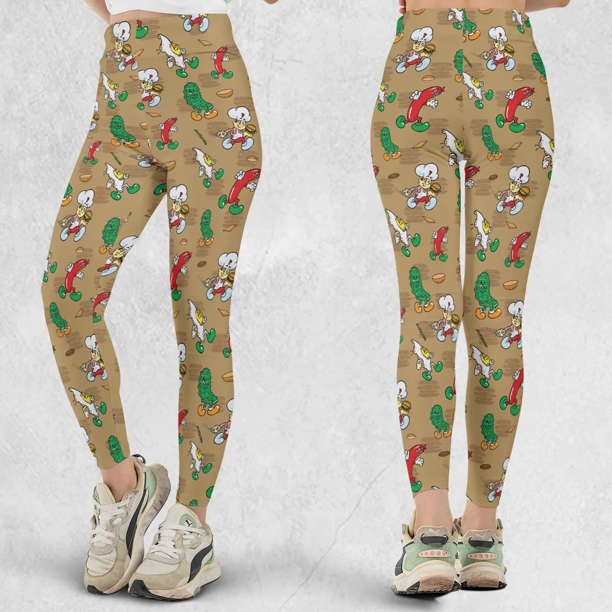 BurgerTime Arcade Legging