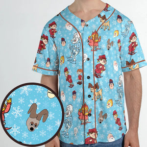 A Miser Brothers The Year Without a Santa Claus Unisex Baseball Jersey