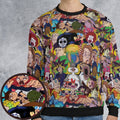 All-over Print Sweatshirt - BD6Q3C9V -  - 1
