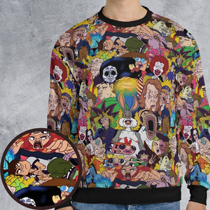 All-over Print Sweatshirt - BD6Q3C9V -  - 1