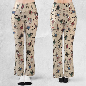 Quack Killer Horror Flare Leggings