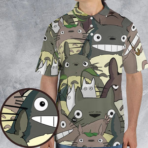 My Neighbor Totoro AOP Men/Women Polo Shirt