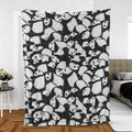 Lazy Day Panda Pattern Fleece Blanket