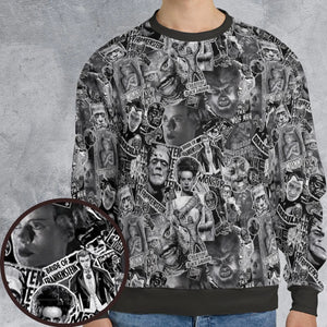 The Monsters Universal Classic Monsters All-over Print Sweatshirt
