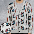 The Breakfast Club Characters Pattern Cardigan