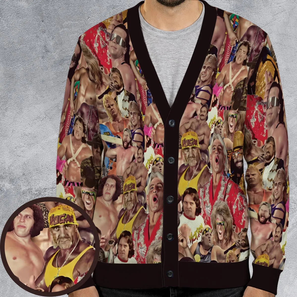Pro Wrestlers Cardigan