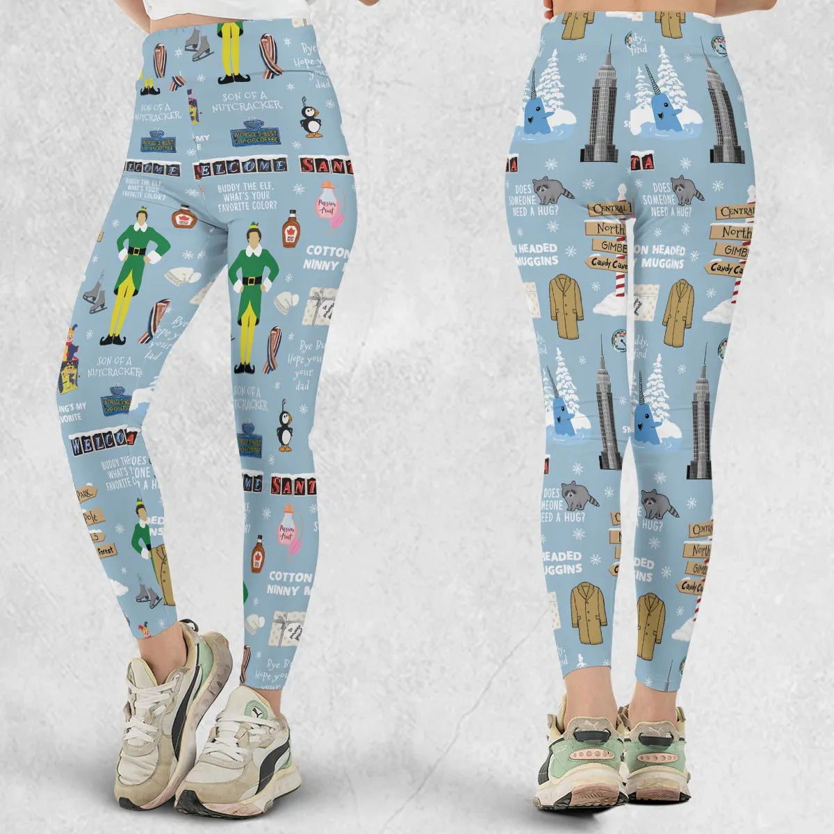 Buddy the ELF Quotes Christmas Legging