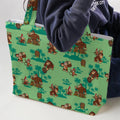 Donkey Kong & Diddy Kong Large Tote Bag