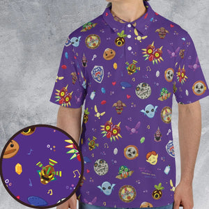 The Final Days The Legend of Zelda AOP Men/Women Polo Shirt