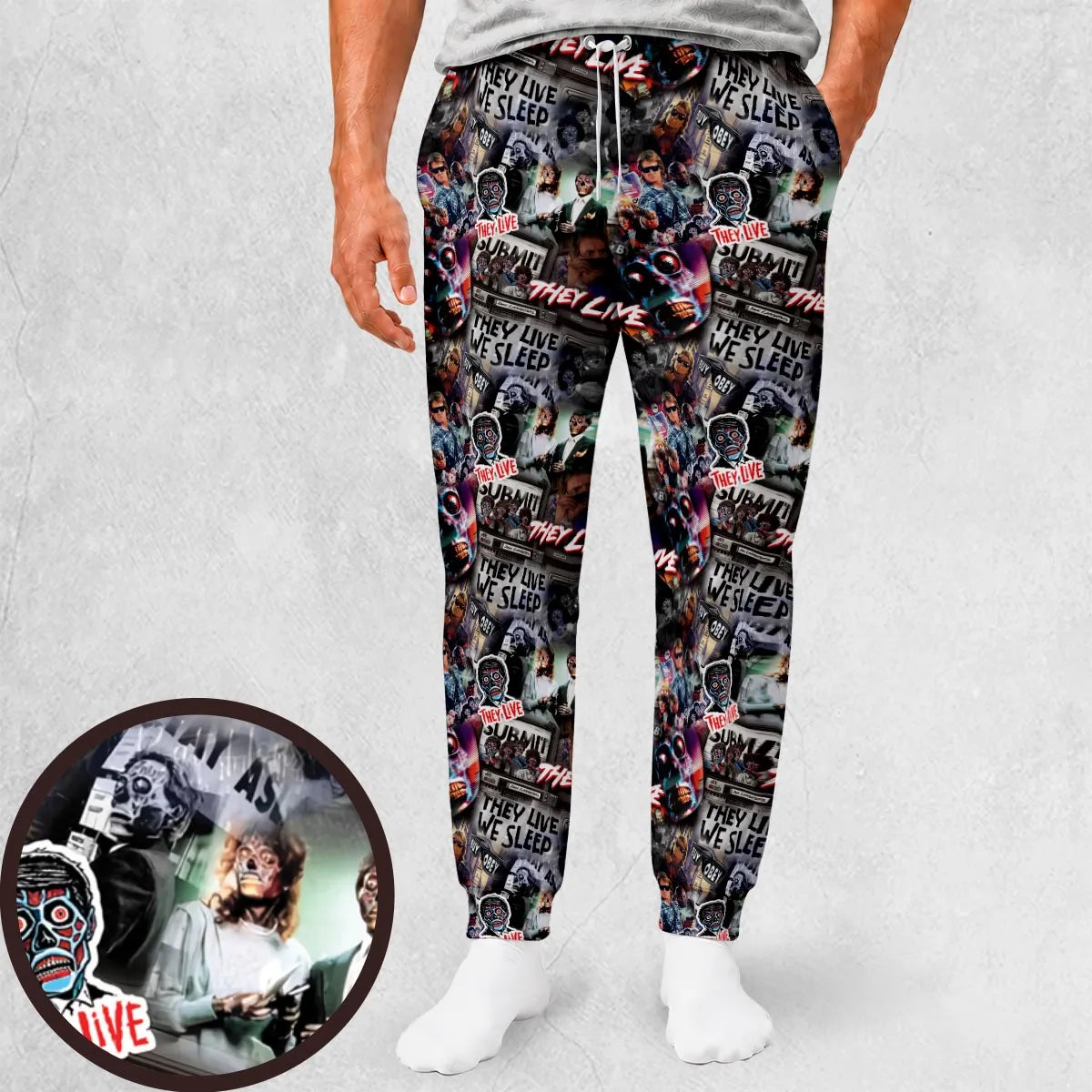 They Live Seamless Pattern Sweatpants