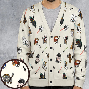 Star Wars Characters as Cats Cardigan