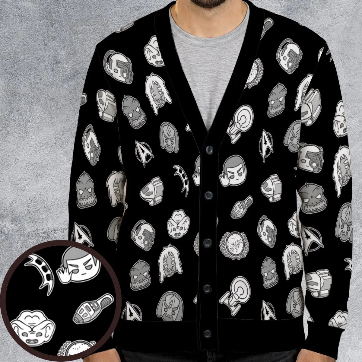 Trek Lover Star Trek Cardigan