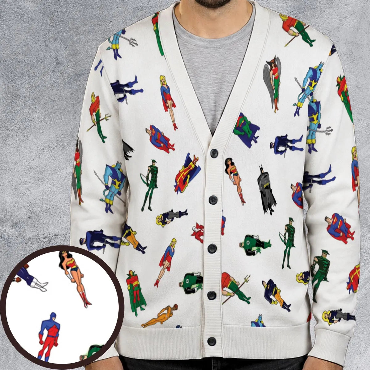 My Ultimate Justice League Cardigan