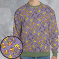 Nachos Rule Beavis and Butthead All-over Print Sweatshirt
