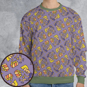 Nachos Rule Beavis and Butthead All-over Print Sweatshirt