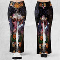 Halloween Food Mascot Themed Flare Leggings