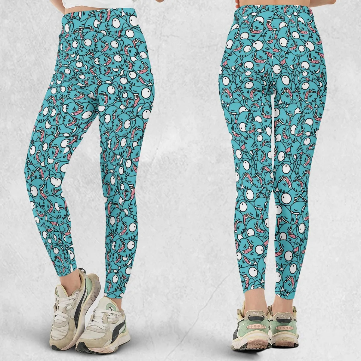 Gumball Watterson Pattern Legging