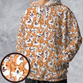 That's a lot of Corgi All-over Print Hoodie