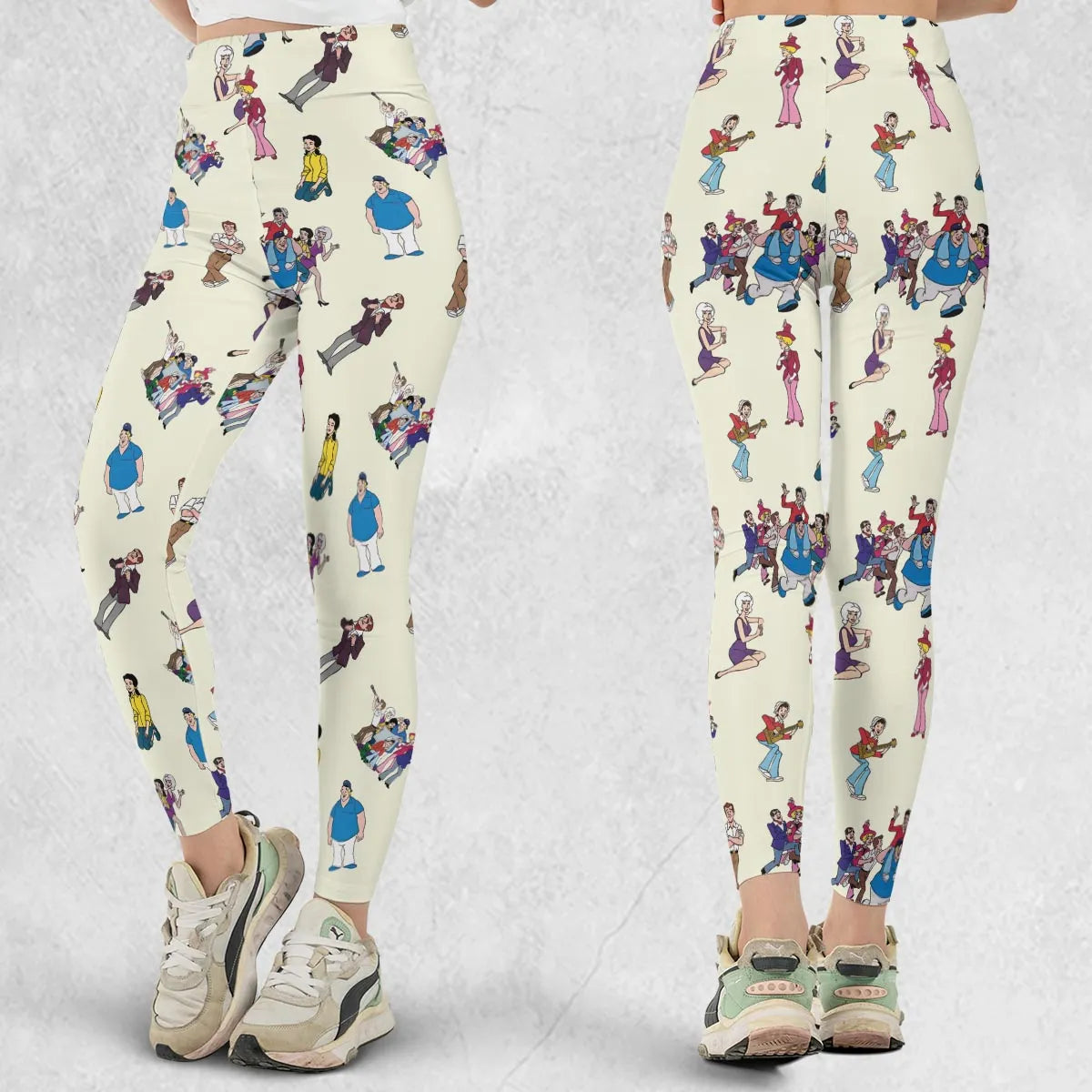 The New Adventures of Gilligan Pattern Legging