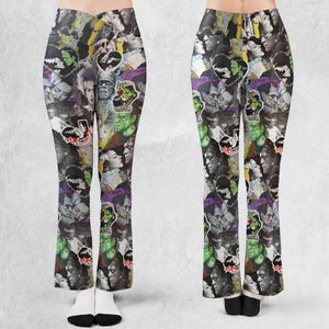 Forever Frankenstein Flare Leggings