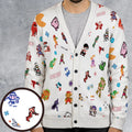 Iconic Video Game Characters Cardigan