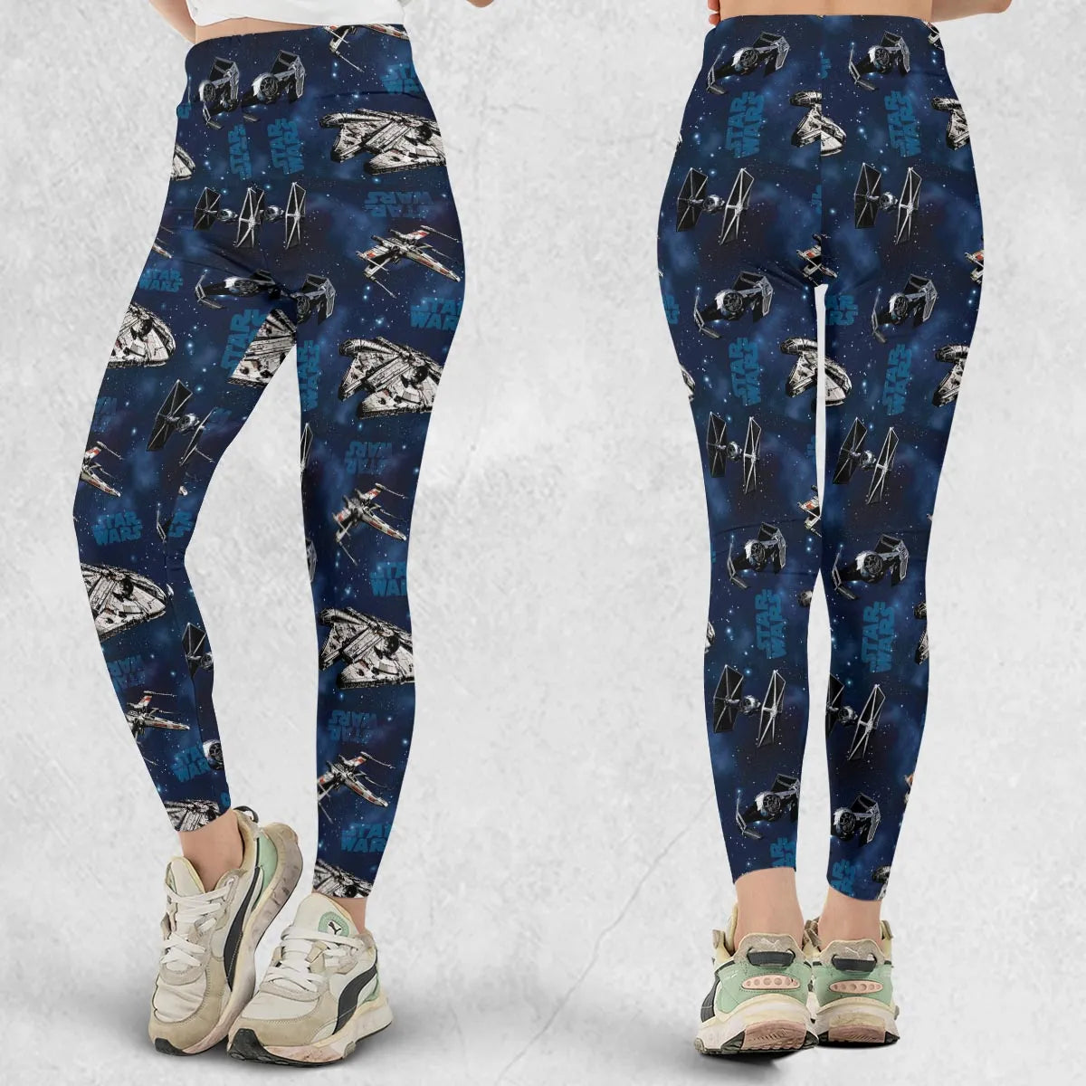 Star Wars Ships Pattern Legging