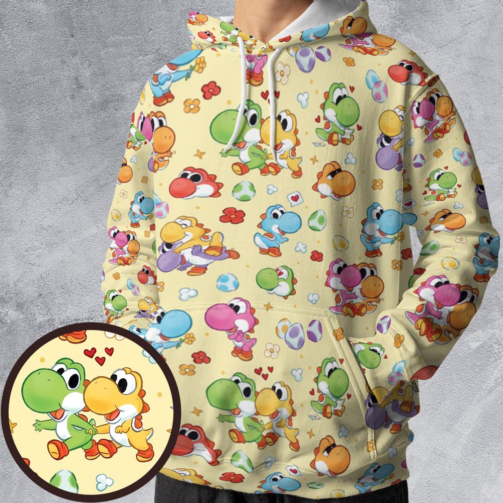 All-over Print Hoodie - MWQF9GRH -  - 1