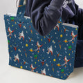 Battle of the Planets Large Tote Bag