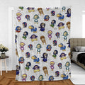 Penguin Party Super Mario Fleece Blanket