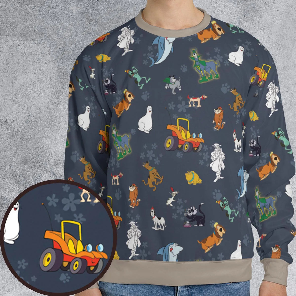 HB Scooby Clones All-over Print Sweatshirt
