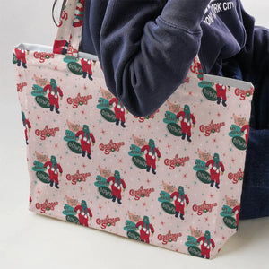 I Can't Put My Arms Down A Christmas Story Large Tote Bag