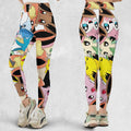 Cute Eevee Evolution Pokemon Legging