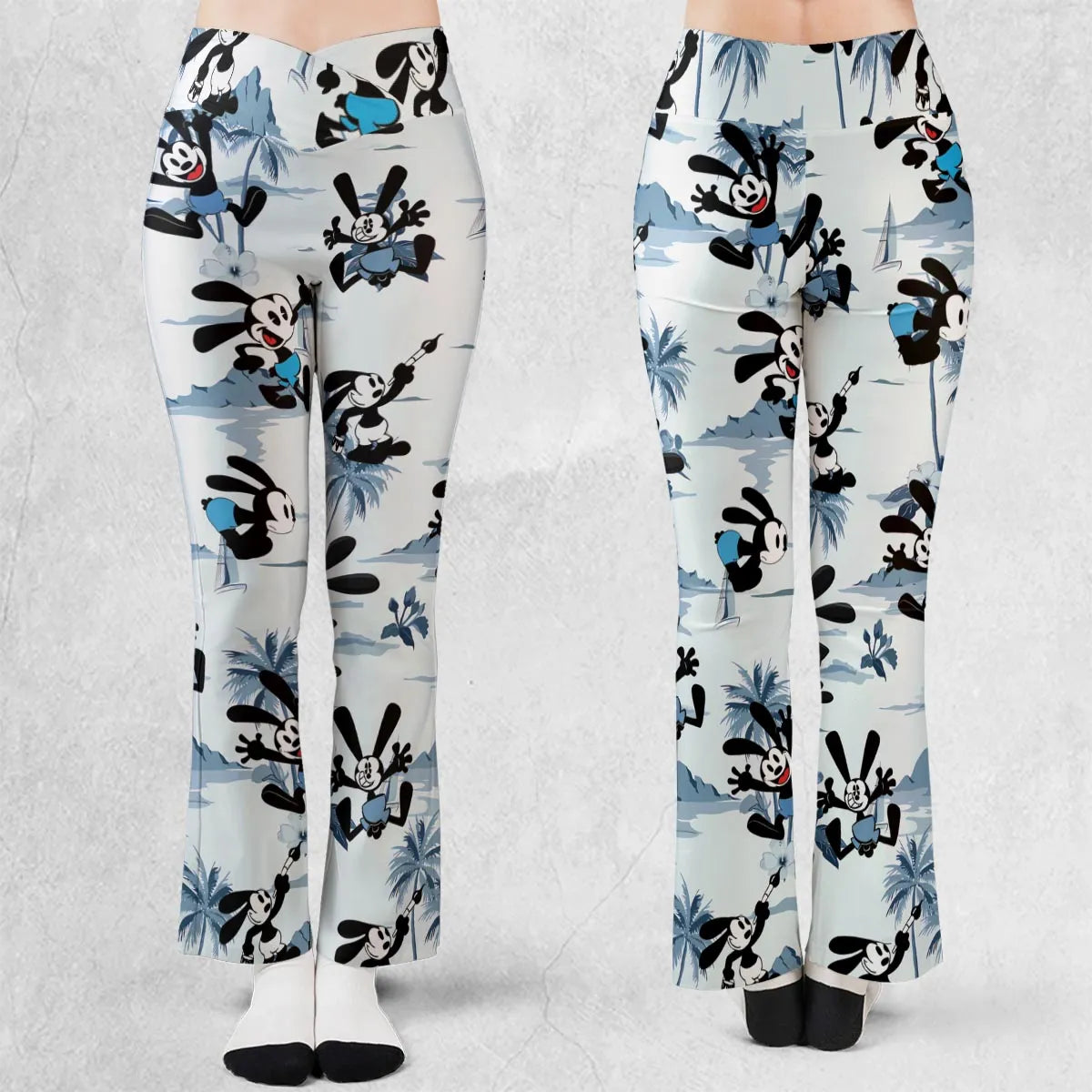 Oswald the Lucky Rabbit Flare Leggings