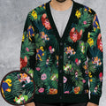 Video Game Characters Pattern Cardigan