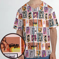 Dr. Mrs. The Monarch The Venture Bros. Magazine Poses Unisex Baseball Jersey