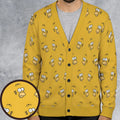 Homer Simpson Pattern Cardigan